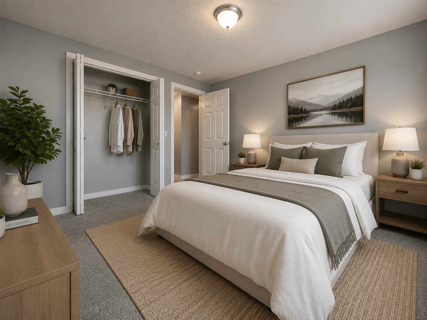 Spacious Bedrooms